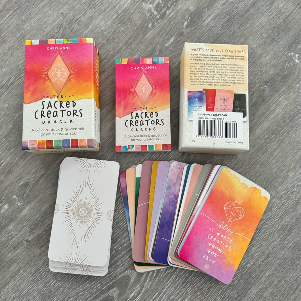 ✨Brand New✨ The sacred Creators oracle deck